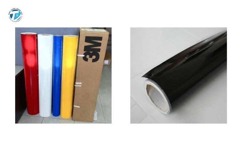 Decal phản quang màu